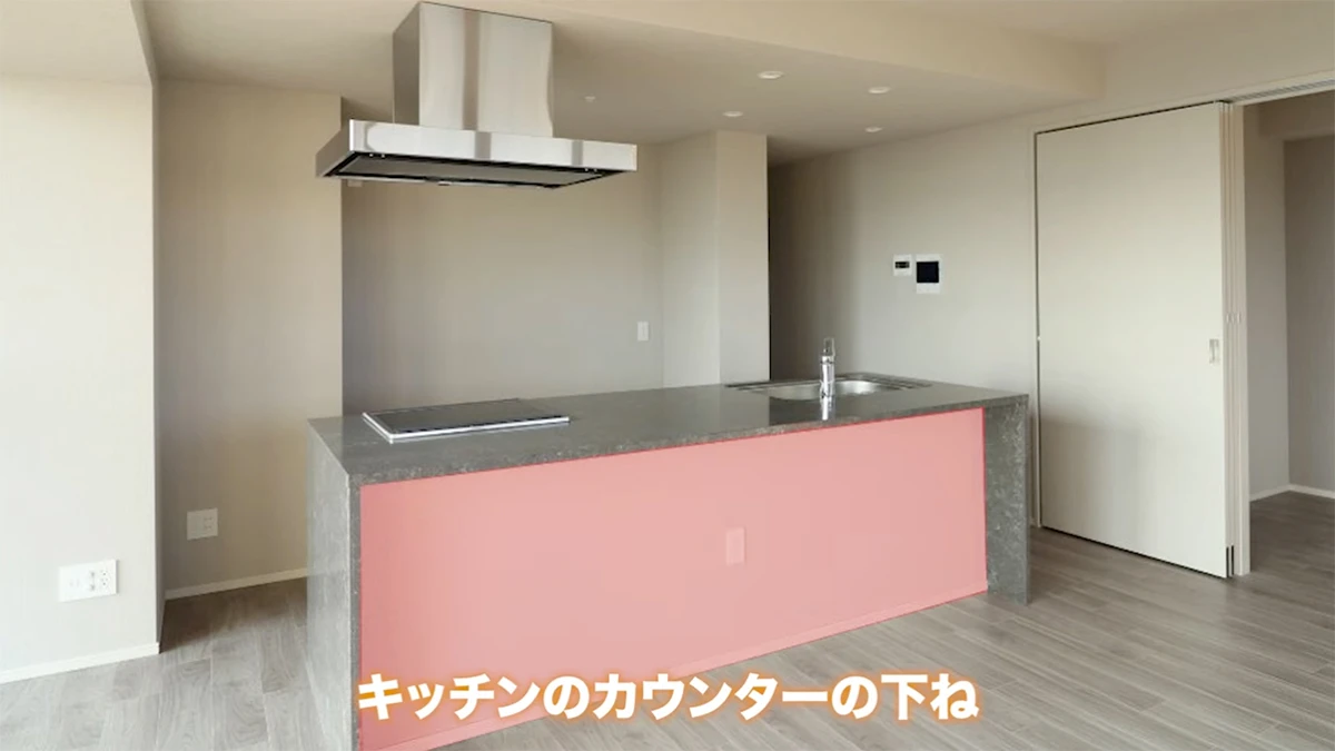 失敗しないカウンター下収納
