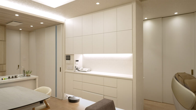 マンションリノベーション – S様邸 - フルオーダー壁面収納