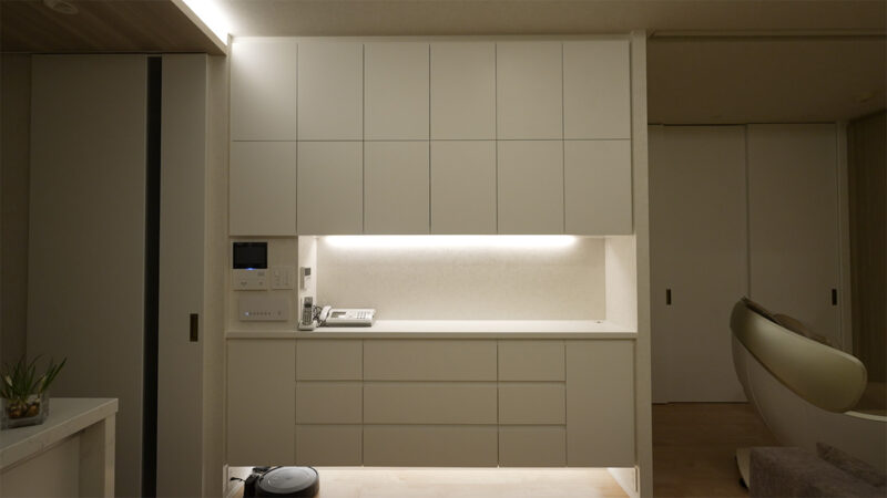 マンションリノベーション – S様邸 - フルオーダー壁面収納