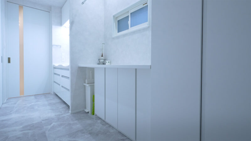 マンションリノベーション – S様邸 - 洗面脱衣所