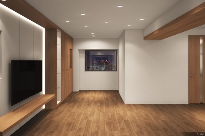 新築マンションリノベーション – LDKリノベーションプランB
