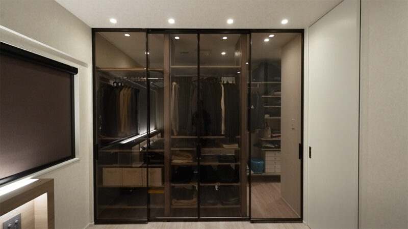 マンションリノベーション – S様邸 - 寝室クローゼット