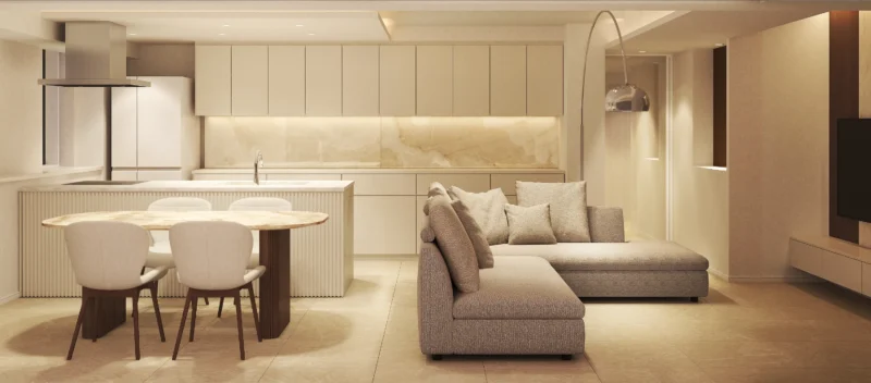 新築マンションリノベーション - リノベーションプラン - LDK