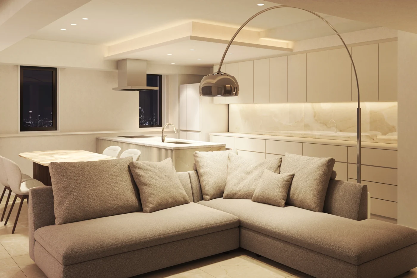 新築マンションリノベーション - リノベーションプラン - LDK